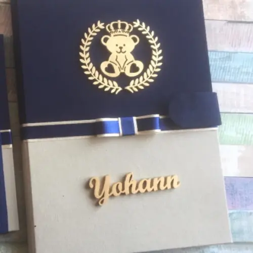 Capa para Caderneta de Vacinação Personalizada com Nome