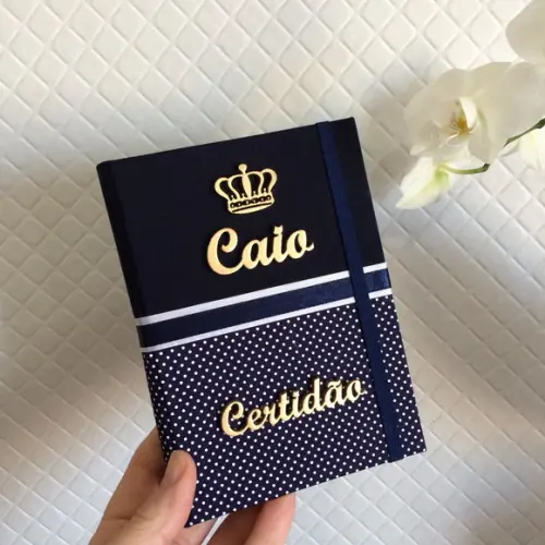 Kit Capa para Caderneta de Vacinação + capa certidão