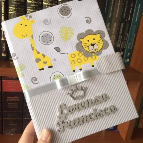 Capa para Caderneta de Vacinação Personalizada com Nome