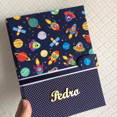 kit Capa para Caderneta de Vacinação com Capinha para Certidão