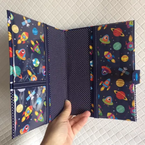 kit Capa para Caderneta de Vacinação com Capinha para Certidão