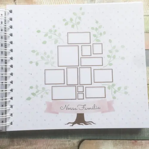 Livro do Bebê Personalizado boho