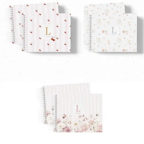 Livro do Bebê Personalizado Floral