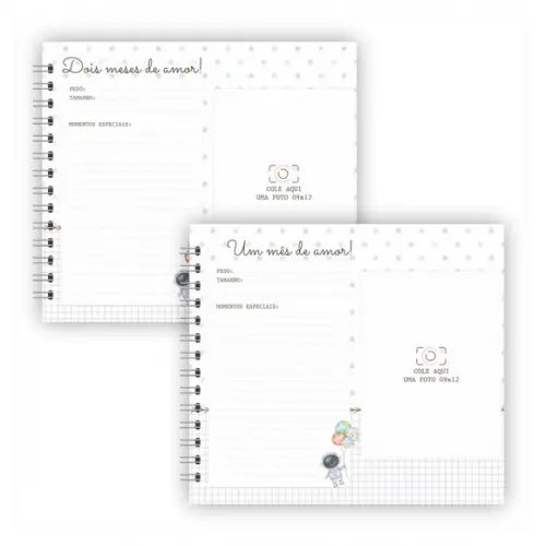 Livro do Bebê Personalizado Astronauta
