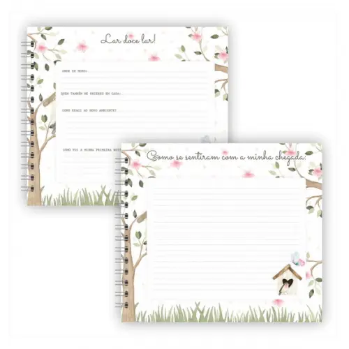 Livro do Bebê Personalizado Jardim