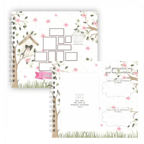 Livro do Bebê Personalizado Jardim