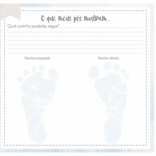 Livro do Bebê Personalizado Ursinho Azul