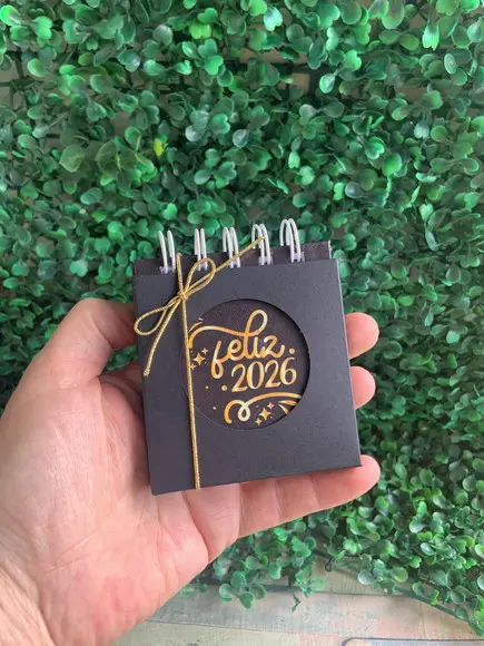 Mini Calendário Personalizado com Caixa | Brinde Corporativo Pre