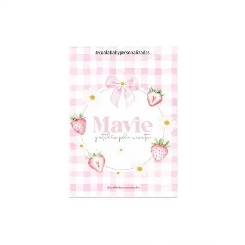 Sachê Perfumado Personalizado – 30 Unidades para Lembrancinhas