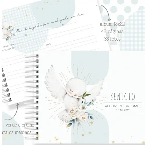 Álbum Batizado Divino