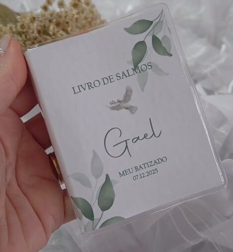 Mini Bíblia - Livro dos Salmos - 10 UNIDADES