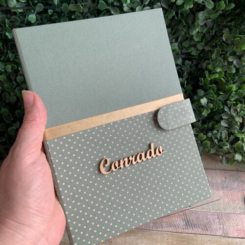 Capa para Caderneta de Vacinação Personalizada com Nome