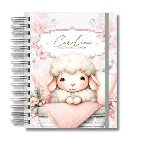 Caderneta de Vacinação Personalizada Ovelhinha