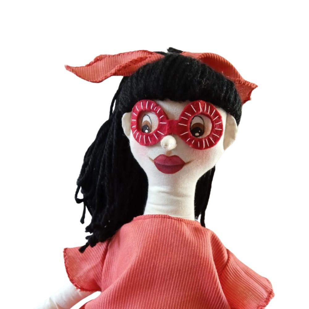 Boneca da Bruxa do Baton Borrado/Boneca Pedagógica/personagem