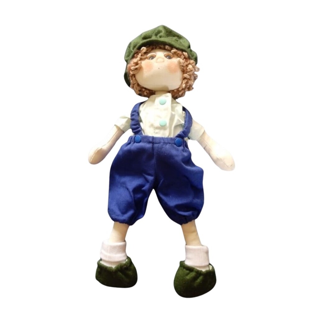 Boneca de Pano Menino para brincar e decorar