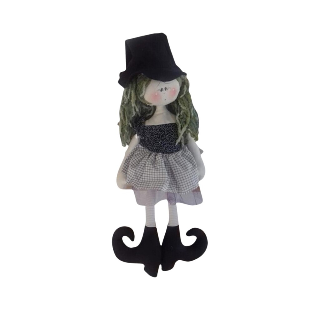 Boneca de Pano Bruxa/decoração de bruxa/bruxa de brinquedo