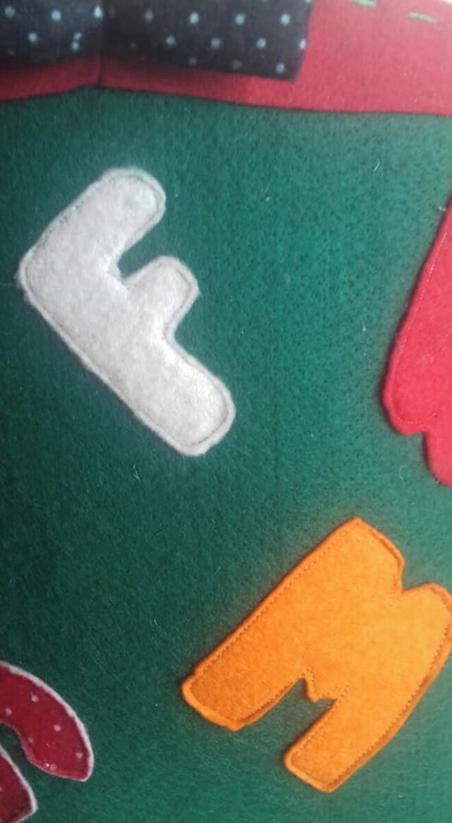 Boneco de Pano Senhor Alfabeto /boneco de Pano Pedagógico