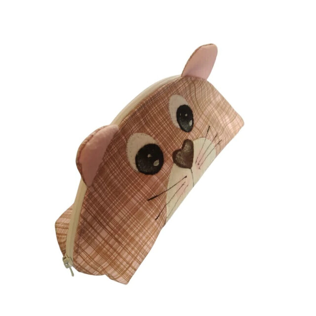 Estojo Infantil de Bichinho/Gato/nécessaire/estojo escolar