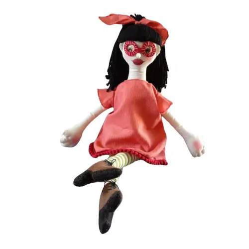 Boneca da Bruxa do Baton Borrado/Boneca Pedagógica