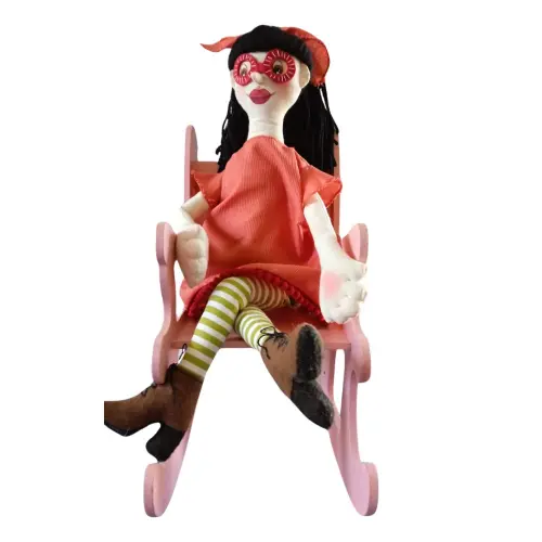 Boneca da Bruxa do Baton Borrado/Boneca Pedagógica/personagem