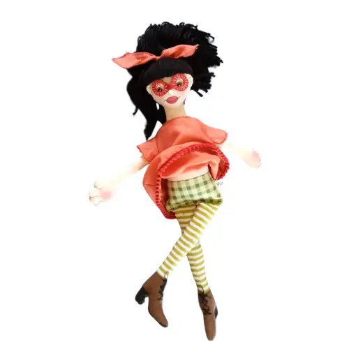 Boneca da Bruxa do Baton Borrado/Boneca Pedagógica/personagem