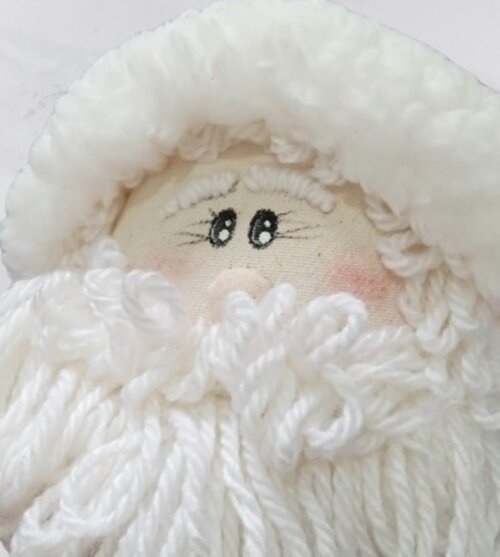 Boneca de Pano Brinca Comigo Papai Noel/ Porta Presente