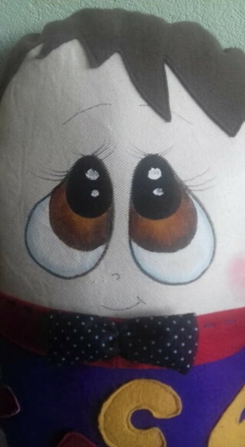 Boneco de Pano Senhor Alfabeto /boneco de Pano Pedagógico
