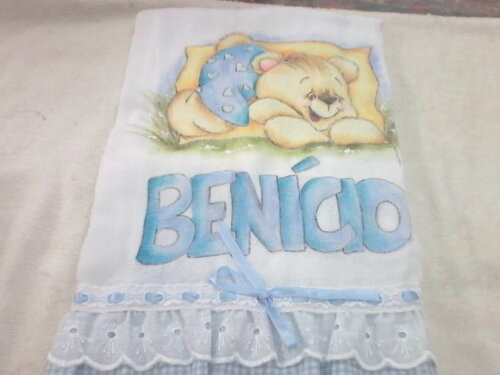 Fralda Personalizada com Pintura a Mão