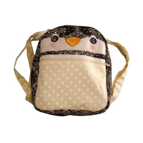 Mochila Infantil Bichinhos/Pinguim