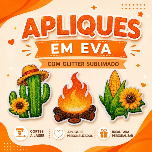 Apliques EVA Sublimado