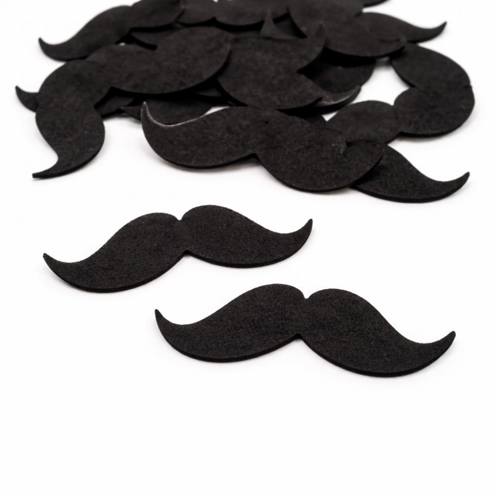 100 Bigodes 6x2 de EVA dia dos Pais festa infantil aniversário