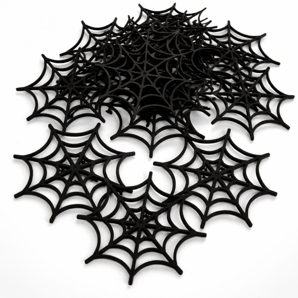 20 Apliques no EVA - TEIA DE ARANHA