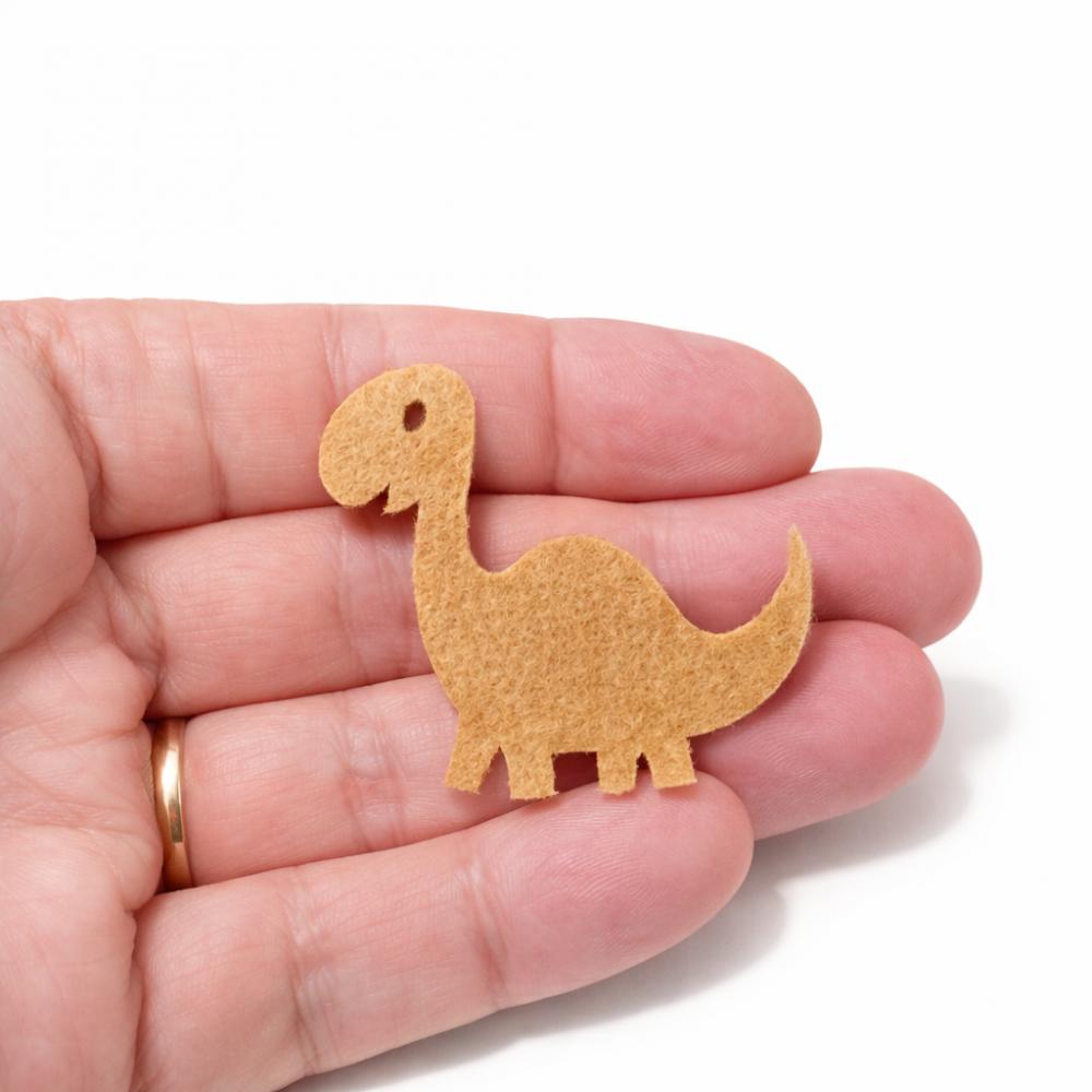 50 apliques no feltro - dinossauro aplique para lembrancinha dino