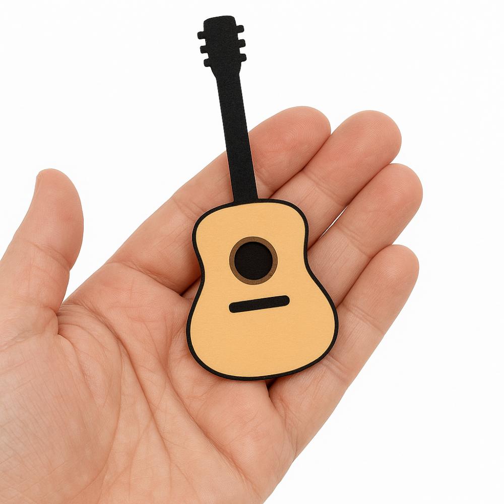 20 - Apliques Violão de EVA - ótimo pra lembrancinhas infantis