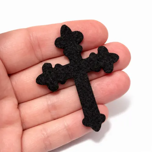 50 apliques no feltro - Cruz - aplique para lembrancinhas infantis