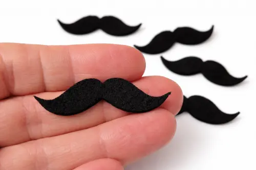 100 Bigodes 6x2 de EVA dia dos Pais festa infantil aniversário