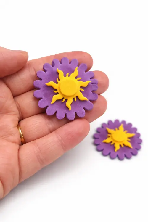 40 Apliques em EVA Sol do desenho infantil -  Decorar Lembrancinha - Enfeites de Festas Infantis