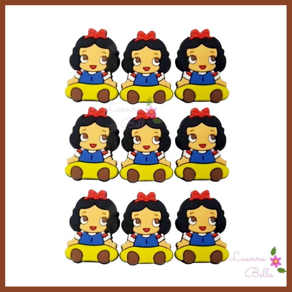 Aplique Emborrachado Branca Baby - pcts c/7 unds