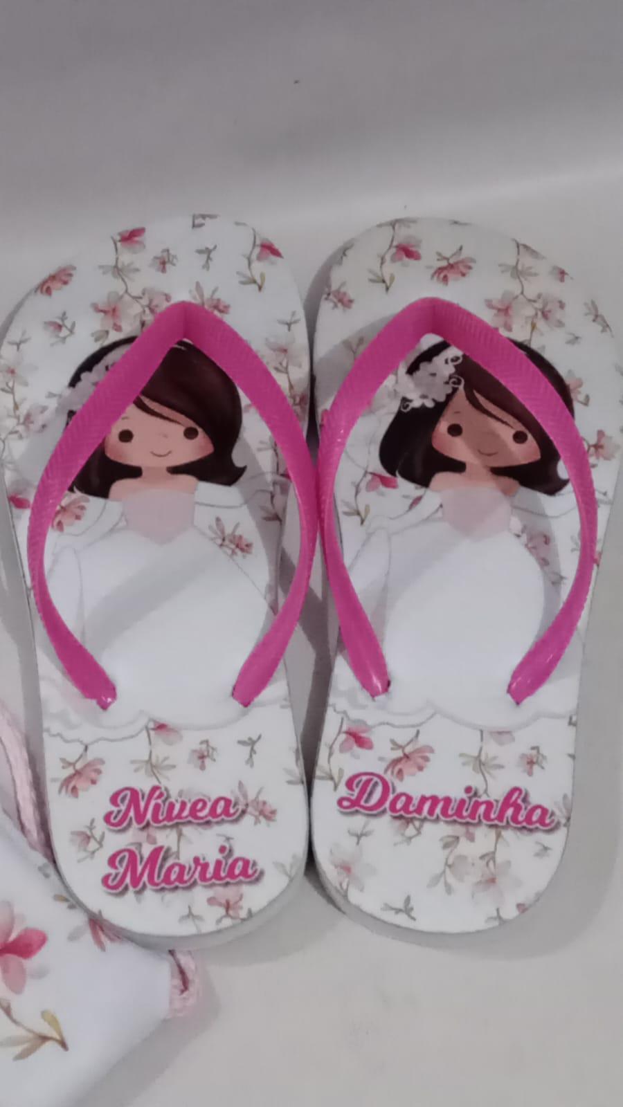 Presente Daminha e Pajem - Chinelo