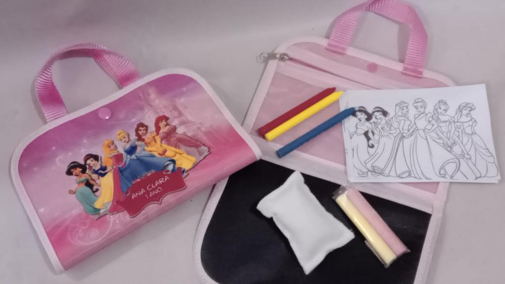 Lembrancinha Princesas _ Lousa de Tecido