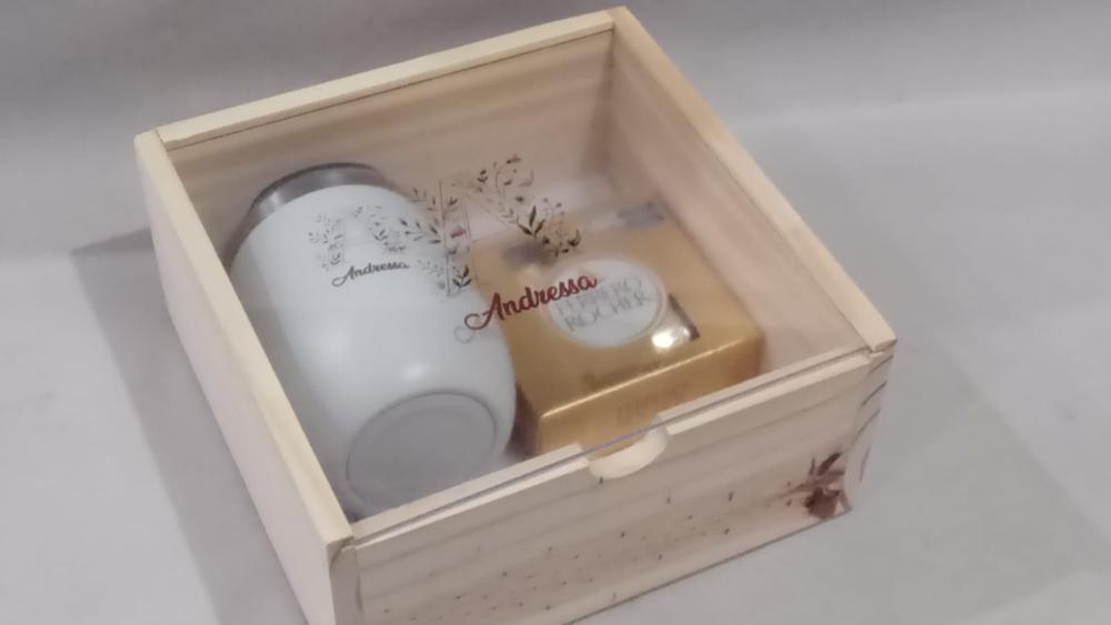 Presente Personalizado - Copo Termico com Caixa