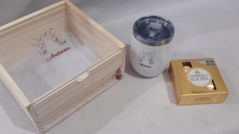 Presente Personalizado - Copo Termico com Caixa