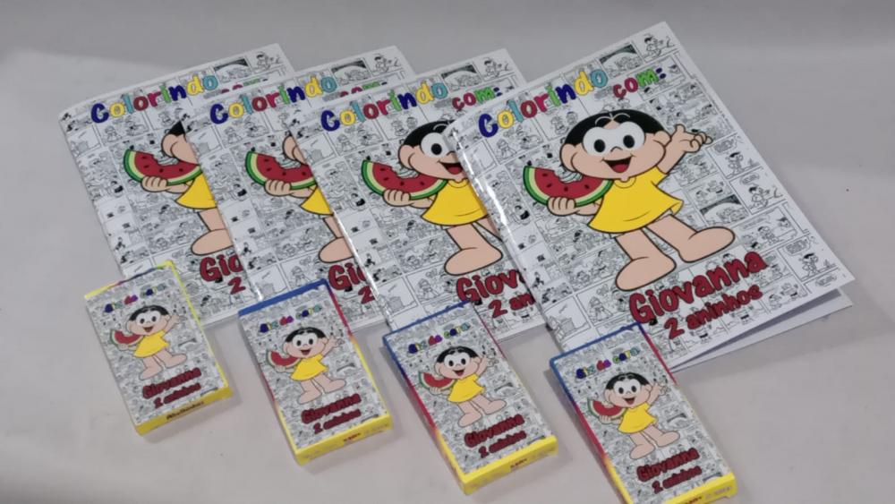 Lembrancinha Magali-Kit Diversão