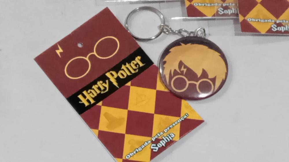 Lembrancinha Harry Potter _ Chaveiro