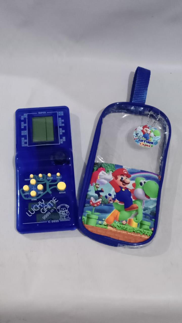 Lembrancinha Mario Bross - game portatil