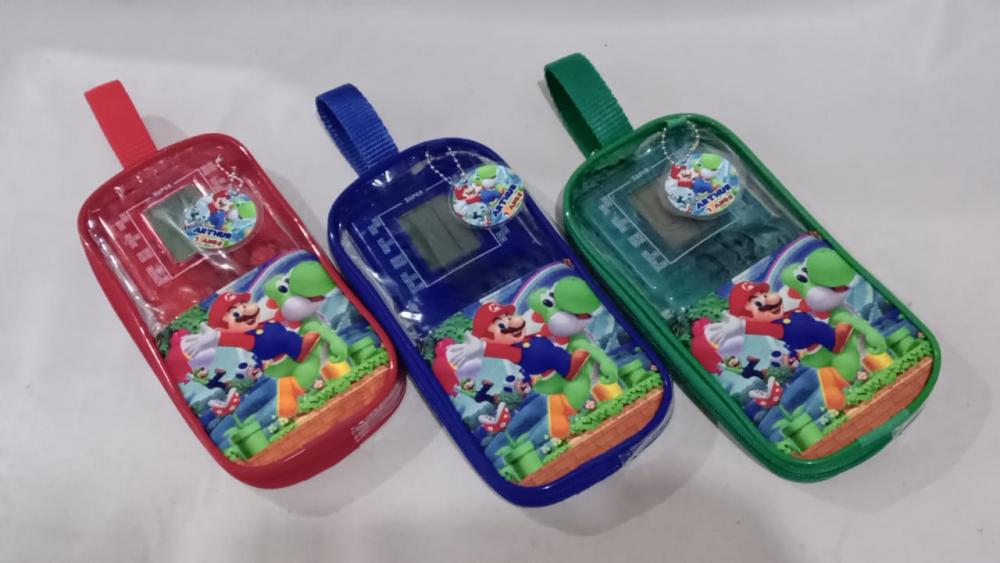 Lembrancinha Mario Bross - game portatil