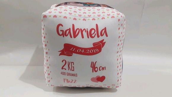 Almofada Cubo _nascimento