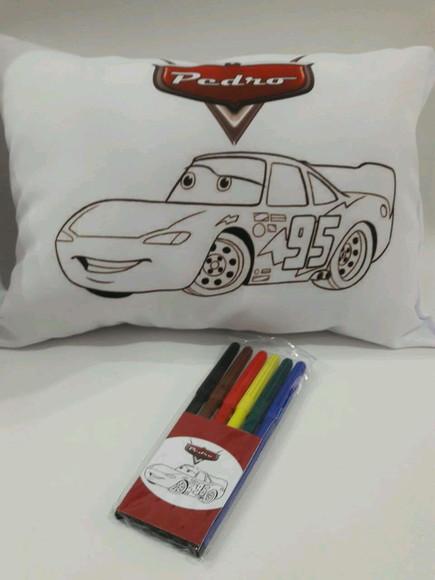 almofada para colorir_carros