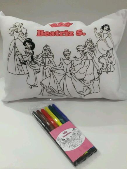 almofada para colorir_princesa