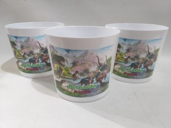 Balde de Pipoca Dinossauro